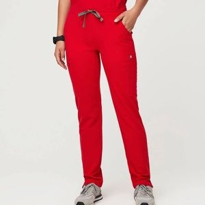 Pop Red Yola Figs Pants XXS